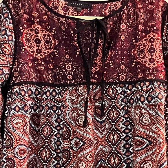 Sanctuary Sheer Peasant Blouse - Small - Picture 3 of 8